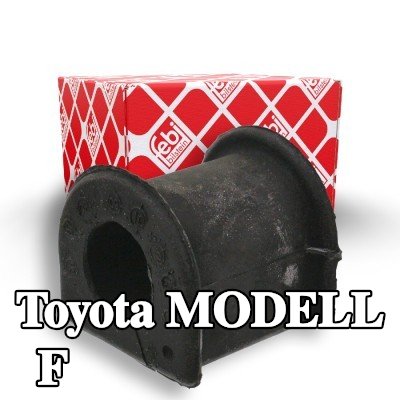 FEBI BILSTEIN جلبة قضيب مانع الانقلاب مطاطية — Toyota Modell F
