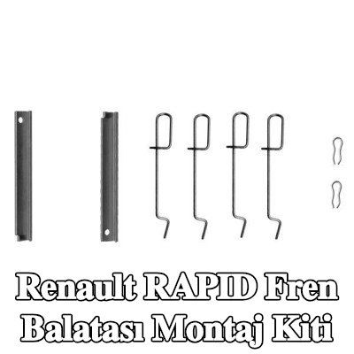 BOSCH Fren balatası montaj kiti — Renault Rapid