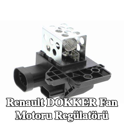 VEMO FAN motoru regülatörü Orijinal VEMO Kalitesi — Renault Dokker