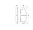 BOSCH Fren balatası seti 16mm, gıcırtı önleyici plaka ile, cıvata/vida ile, montaj kılavuzu ile — 2000 Toyota Mr2 (10)