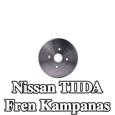 HELLA Fren kampanas 234mm, tekerlek göbeği ile, tekerlek yatağı olmadan, tekerlek saplamaları olmadan — Nissan Tiida