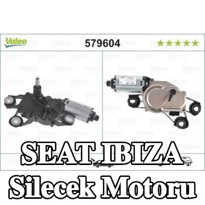 VALEO Silecek motoru Arka, ORIGINAL PART, 12V — 2002 SEAT Ibiza