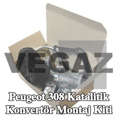 VEGAZ Katalitik konvertör montaj kiti — 2016 Peugeot 308
