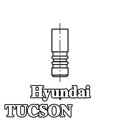 FRECCIA صمام السحب ساق الصمام المطلي بالنيتريد — Hyundai Tucson