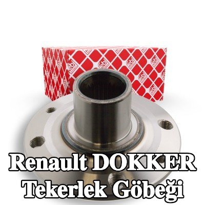 FEBI BILSTEIN Tekerlek göbeği ön aks sol, Ön Aks Sağ, tekerlek yatağı olmadan — Renault Dokker