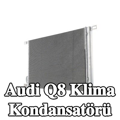 HELLA Kurutuculu klima kondansatörü, conta/sızdırmazlık elemanları ile — Audi Q8