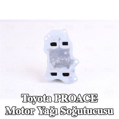 NISSENS Contasız motor yağı soğutucusu, yağ filtresi muhafazası olmadan, filtre olmadan — Toyota Proace