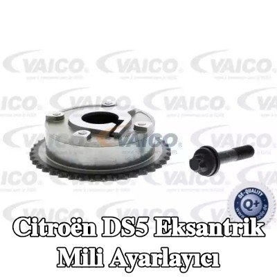VAICO Emme tarafı eksantrik mili ayar tertibatı, vida ile, Q+, orijinal ekipman üreticisi kalitesi — Citroën Ds5
