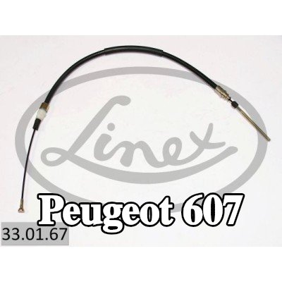 LINEX كابل، فرامل الخدمة — Peugeot 607