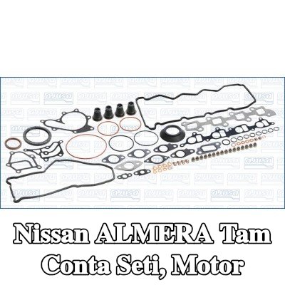 AJUSA Tam Conta Seti, valf gövdesi contalı motor, silindir kafası contası olmadan — Nissan Almera