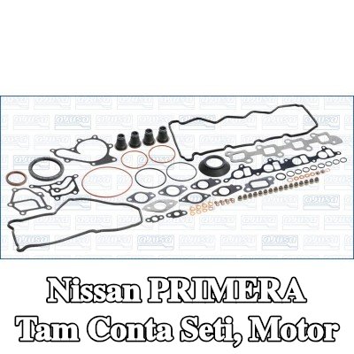 AJUSA Tam Conta Seti, valf gövdesi contalı motor, silindir kafası contası olmadan — Nissan Primera