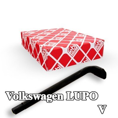 FEBI BILSTEIN ذراع الموتر، الحزام المضلع على شكل V — Volkswagen Lupo