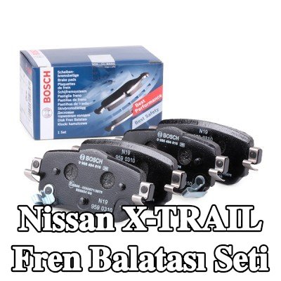 BOSCH Fren balatası seti 15, 2mm — 2012 Nissan X-trail