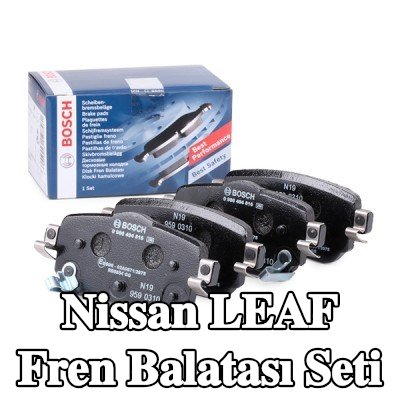 BOSCH Fren balatası seti 15, 2mm — Nissan Leaf