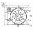 NRF Fan, radyatör 470mm, radyatör fan kapağı — Hyundai Sonata (5)
