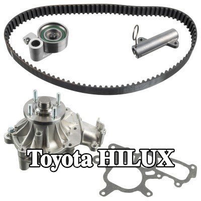 FEBI BILSTEIN مجموعة مضخة المياه وحزام التوقيت عدد الأسنان: 97, مع حشية/مانع تسرب — Toyota Hilux