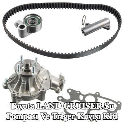 FEBI BILSTEIN Su pompası ve triger kayışı kiti Diş Sayısı: 97, contalı/sızdırmaz — Toyota Land Cruiser