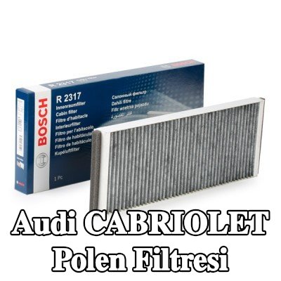 BOSCH Polen filtresi Aktif Karbon Filtresi — Audi Cabriolet