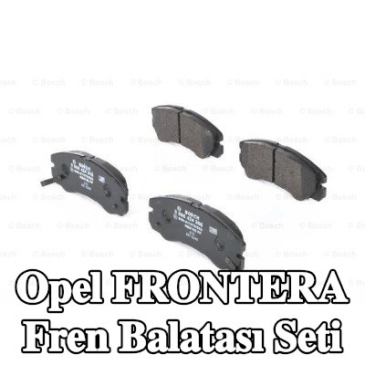 BOSCH Fren balatası seti 16, 5mm — Opel Frontera