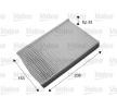 VALEO Polen filtresi CLIMFILTER COMFORT, Partikül Filtresi — Nissan Sentra (5)