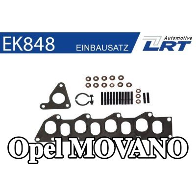 LRT طقم التثبيت، مشعب العادم — Opel Movano
