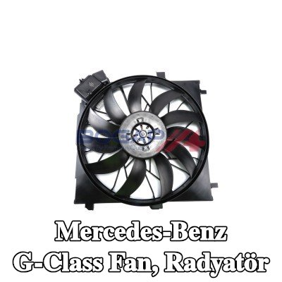 BOGAP Fan, çerçeveli radyatör — Mercedes-Benz G-Class