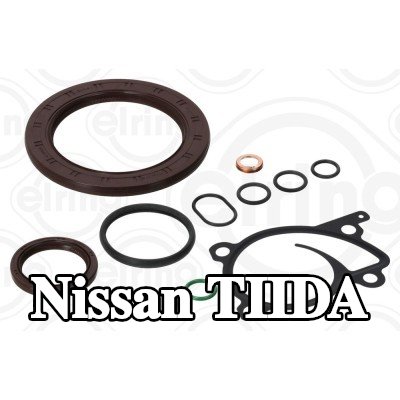 ELRING مجموعة حشيات علبة المرافق مع مانع تسرب العمود المرفقي — Nissan Tiida