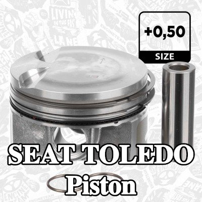 ET ENGINETEAM Piston — 2016 SEAT Toledo