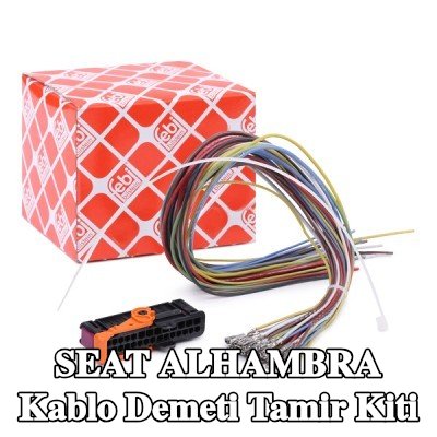 FEBI BILSTEIN Kablo Demeti Onarım Kiti Ön ve Arka, her iki taraf — SEAT Alhambra