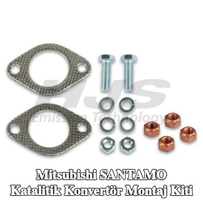 HJS Katalitik konvertör montaj kiti — Mitsubishi Santamo