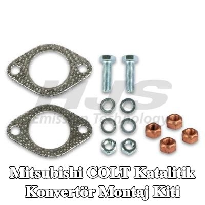 HJS Katalitik konvertör montaj kiti — 2002 Mitsubishi Colt