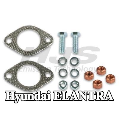 HJS مجموعة تركيب المحول الحفاز — 2002 Hyundai Elantra