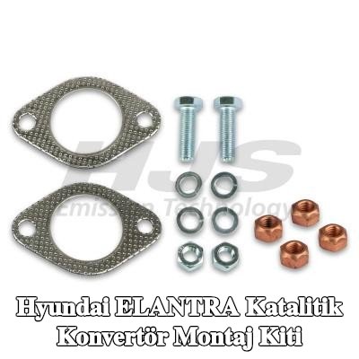 HJS Katalitik konvertör montaj kiti — 2002 Hyundai Elantra