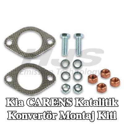 HJS Katalitik konvertör montaj kiti — 2002 Kia Carens