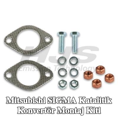 HJS Katalitik konvertör montaj kiti — Mitsubishi Sigma