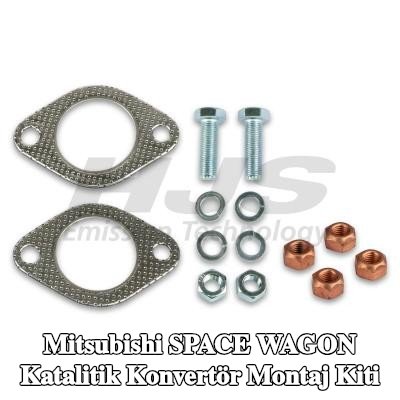 HJS Katalitik konvertör montaj kiti — Mitsubishi Space Wagon