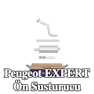 HELLA Ön susturucu Ön, montaj parçaları ile — Peugeot Expert