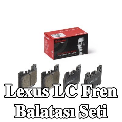 BREMBO Prime fren balatası seti, 16mm, gıcırtı önleyici plaka ile, aksesuarlarla — Lexus Lc