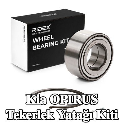 RIDEX Tekerlek yatağı kiti Ön aks her iki taraf — 2003 Kia Opirus