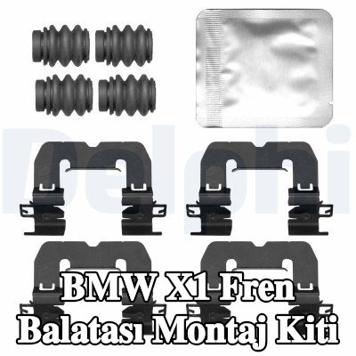 DELPHI Fren balatası montaj kiti — BMW X1