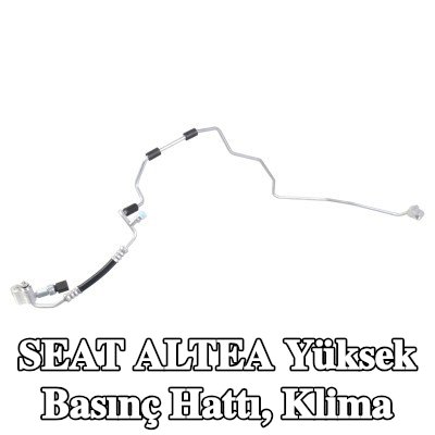 FEBI BILSTEIN Yüksek Basınç Hattı, klima Yüksek Basınç Tarafı, sensörlü — 2004 SEAT Altea