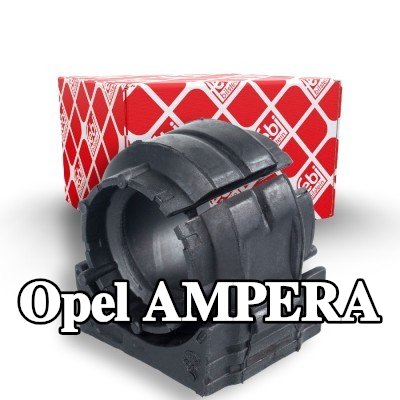 FEBI BILSTEIN جلبة قضيب مانع للانقلاب المحور الأمامي الأيسر, المحور الأمامي الأيمن, 25mm, مطاط — Opel Ampera