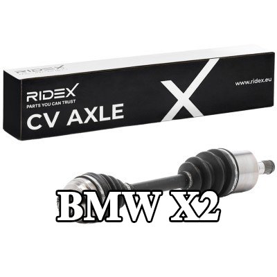 RIDEX عمود الدفع المحور الأمامي الأيسر, 538mm — BMW X2
