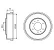 BOSCH Arka aks fren kampanası, 342, 5mm — Mitsubishi L200 (1)
