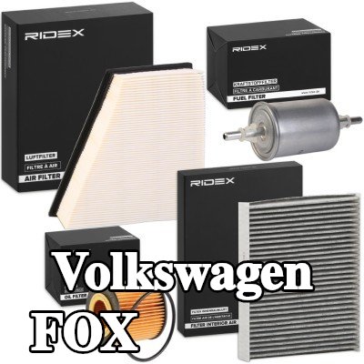 RIDEX مجموعة الفلاتر — 2011 Volkswagen Fox