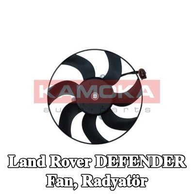 KAMOKA Fan, radyatör 295mm — 1990 Land Rover Defender