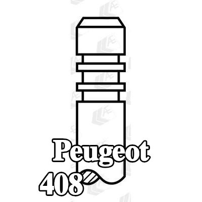 AE صمام السحب - طرف ساق الصمام مقوى — 2011 Peugeot 408