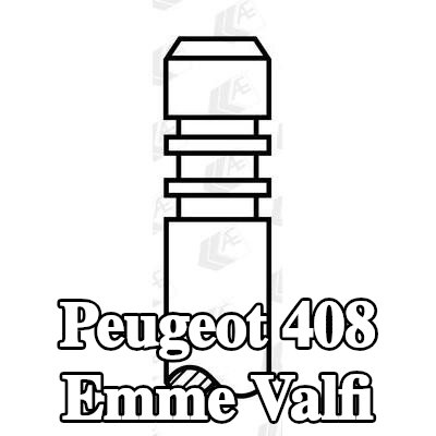 AE Emme valfi Sertleştirilmiş valf sapı ucu — 2011 Peugeot 408