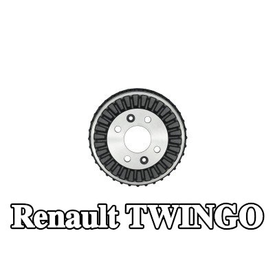 HELLA أسطوانة الفرامل 237mm, بدون محمل عجلة, بدون محور عجلة, بدون مسامير عجلة — Renault Twingo