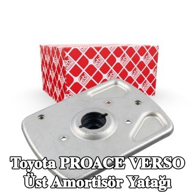 FEBI BILSTEIN Üst amortisör yatağı Ön Aks Sol, Ön Aks Sağ, bilyalı rulman içermez — Toyota Proace Verso